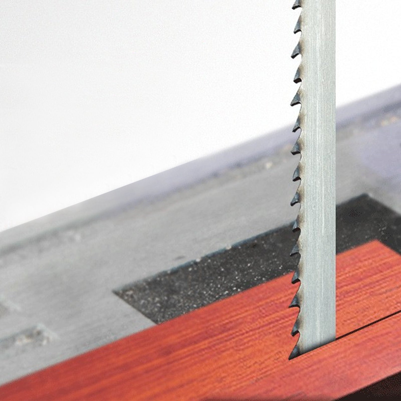 FOXBC 105 Zoll x 3/4 Zoll x 3 TPI Bandsägeblätter für Grizzly G0555, G1019, Shop Fox W1706, Delta 14", Jet 14" mit installiertem Riser