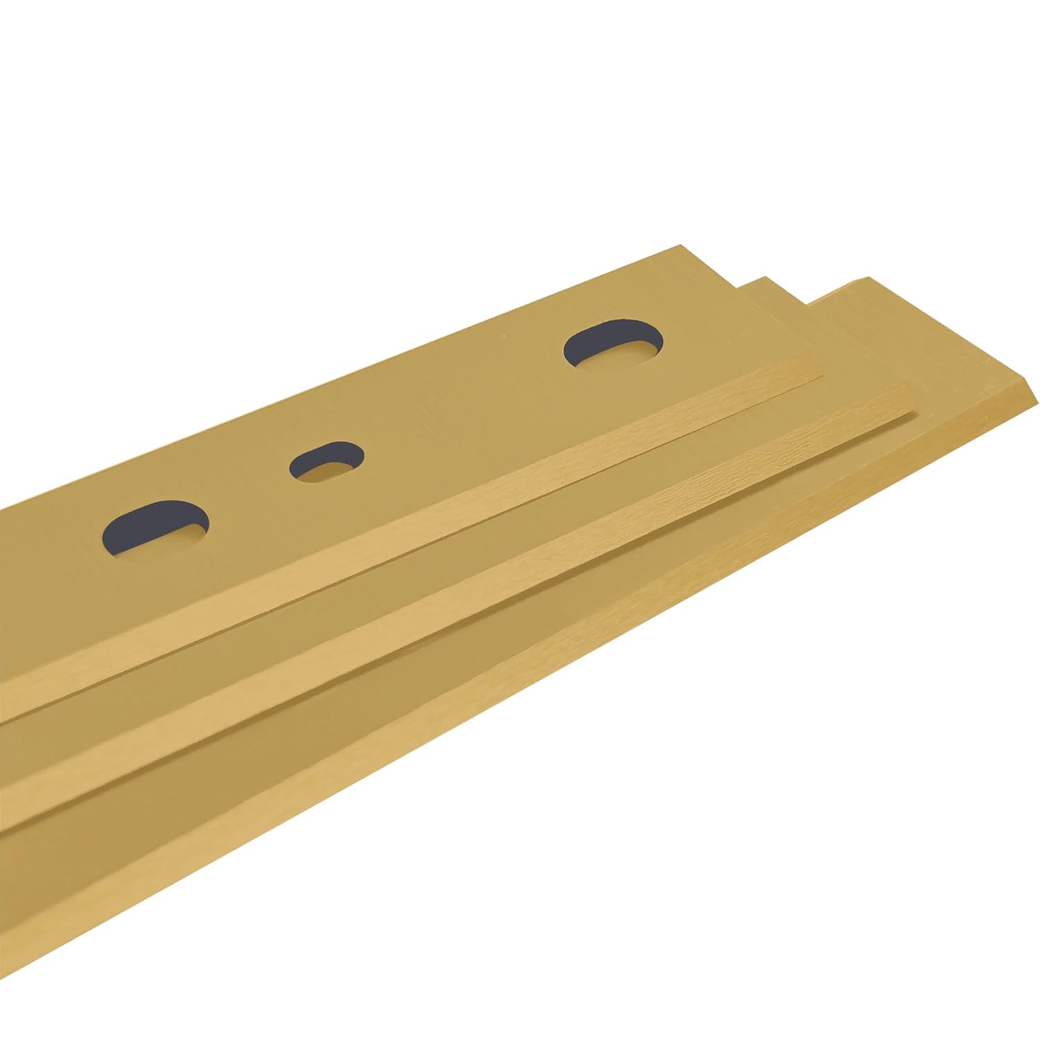 FOXBC 12-1/2 Inch Titanium Planer Blades Replacement for DeWalt DW734 Planer, Replace DW7342 - Set of 3