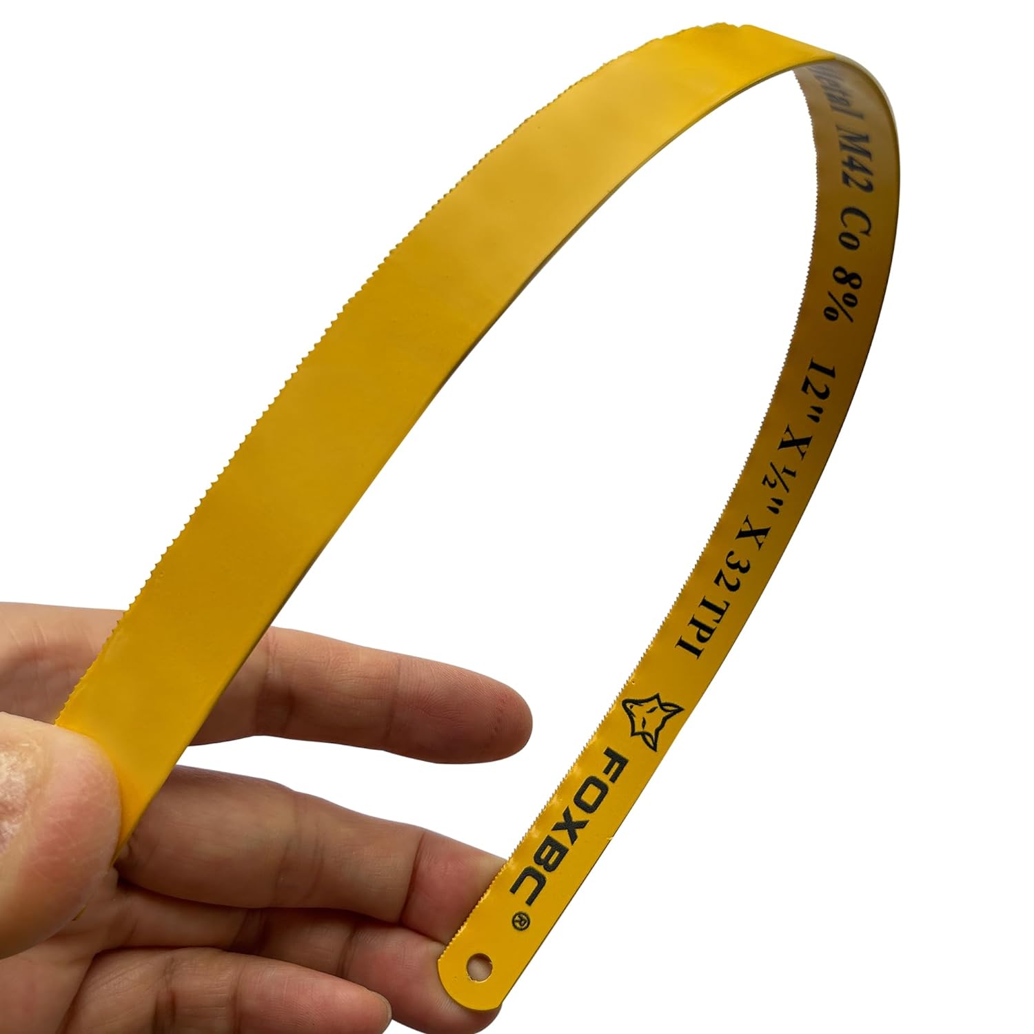 FOXBC 12-Zoll-Bügelsägeblatt 32 TPI, M42 Bimetall-Metallschneiden, 10er-Pack