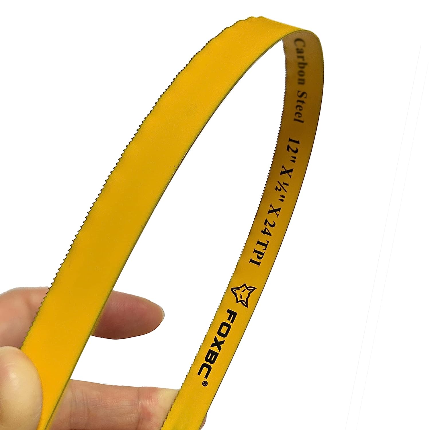 FOXBC 12-Zoll-Bügelsägeblatt 24 TPI, 10er-Pack (Stahl mit hohem Kohlenstoffgehalt)