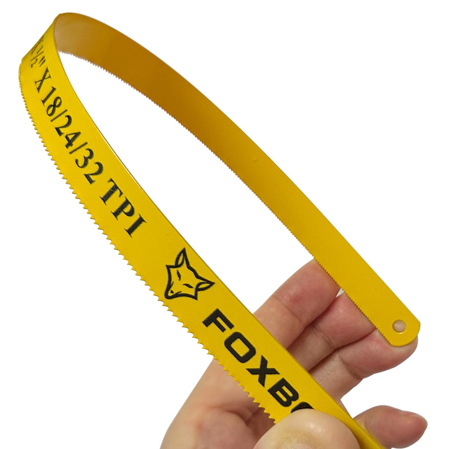 FOXBC 12 Zoll Bügelsägeblatt 18/24/32 TPI variable Zähne, Bimetall M42 Metallschneiden, 10er-Pack