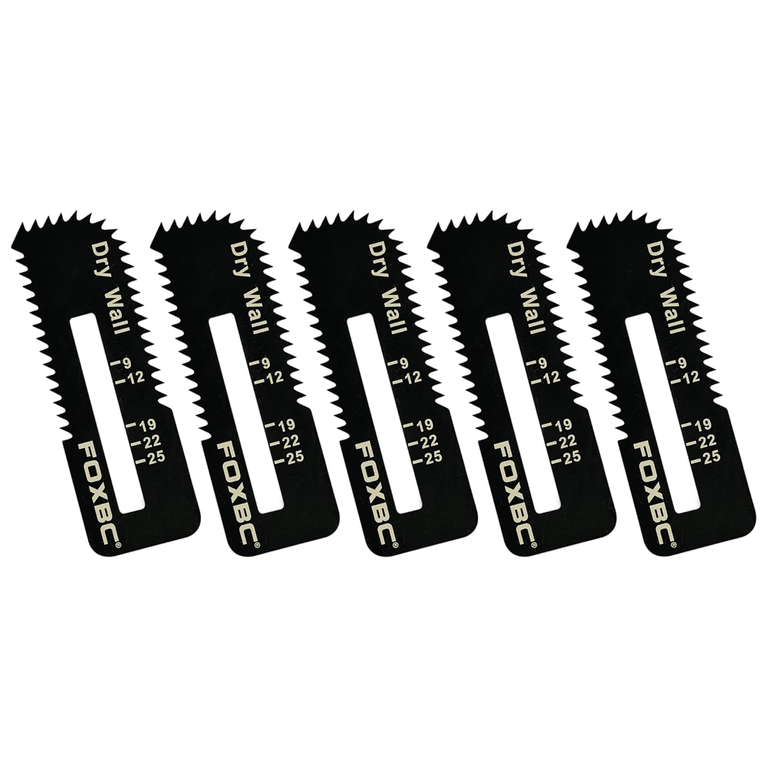 FOXBC Drywall Cut-Out Saw Blades for Makita Cut-Out Saw - 5 Pack