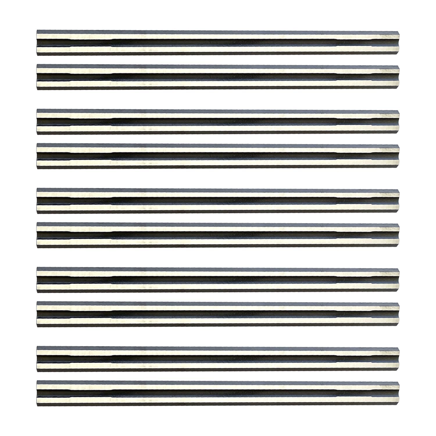 FOXBC 3-1/4 Inch Industrial Carbide Hand Planer Blades for Craftsman CMEW300, Milwaukee M18, Makita, DeWalt, Bosch, Wen, Ryobi and Most 3-1/4 Planer (10 Pack)