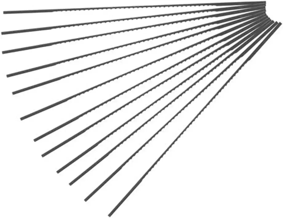 Glatte Dekupiersägeblätter – 12 TPI – 12er-Pack