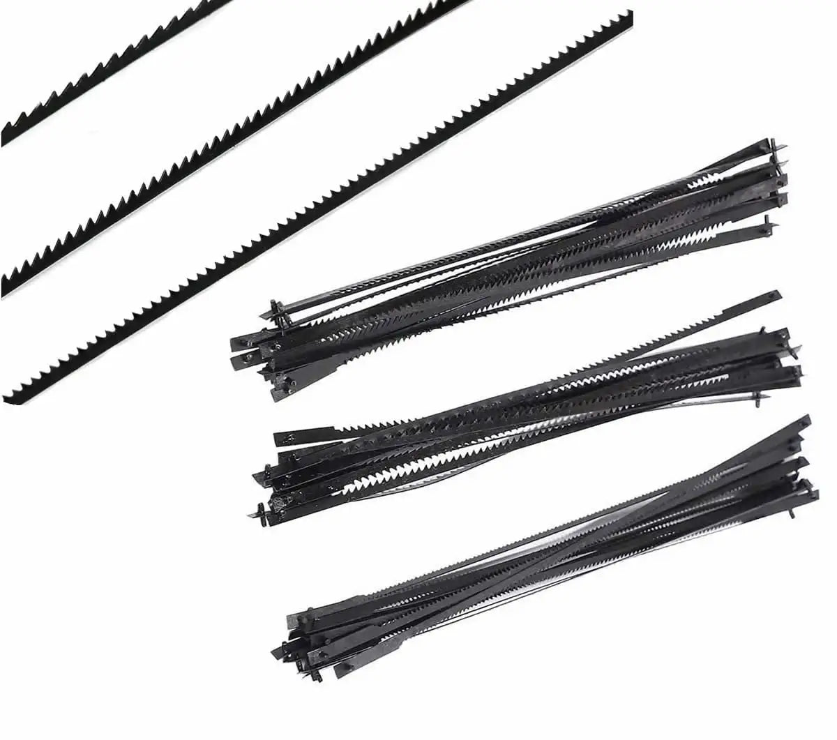 5-Zoll-Dekupiersägeblattsatz mit Stiftende (21/15/18 TPI) – 36er-Pack