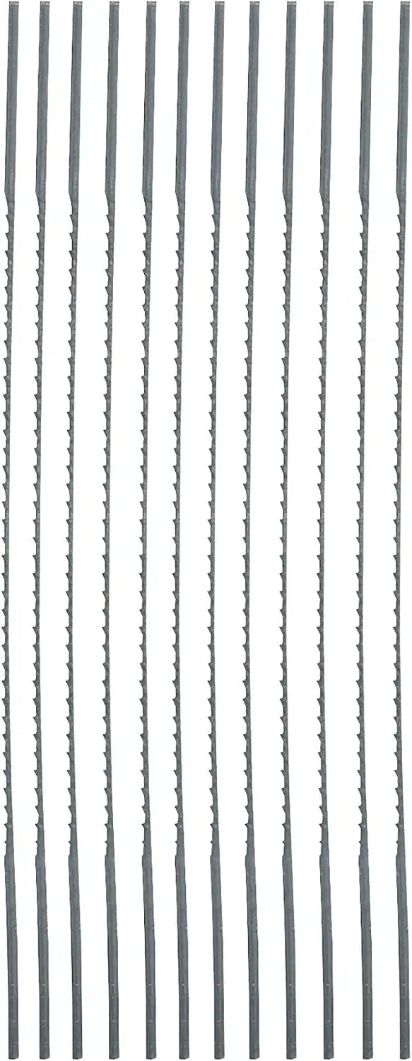 Glatte Dekupiersägeblätter – 12 TPI – 12er-Pack