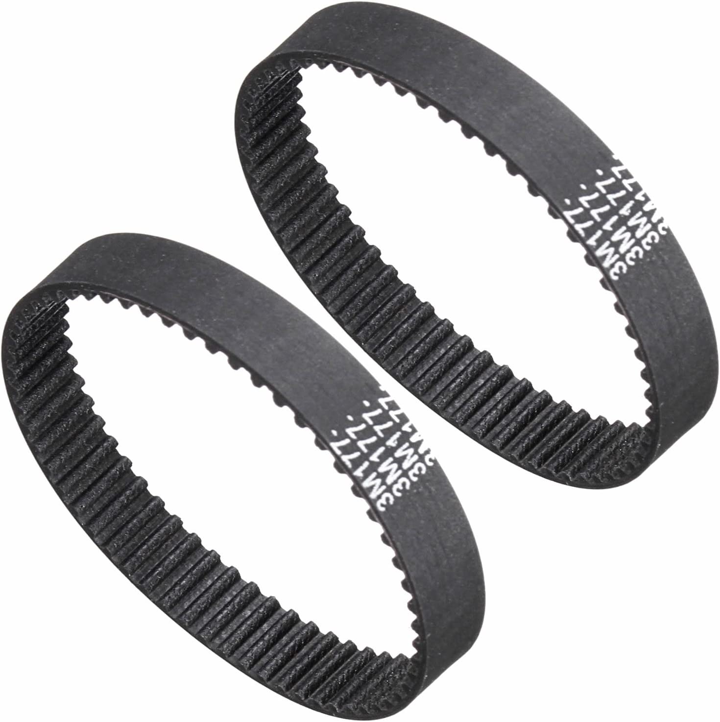 3M-177 Hobel-Antriebsriemen 324830-02 für Black & Decker 7696 Typ 6–7, BD713, DeWALT KW715, KW713 – 2 Stück