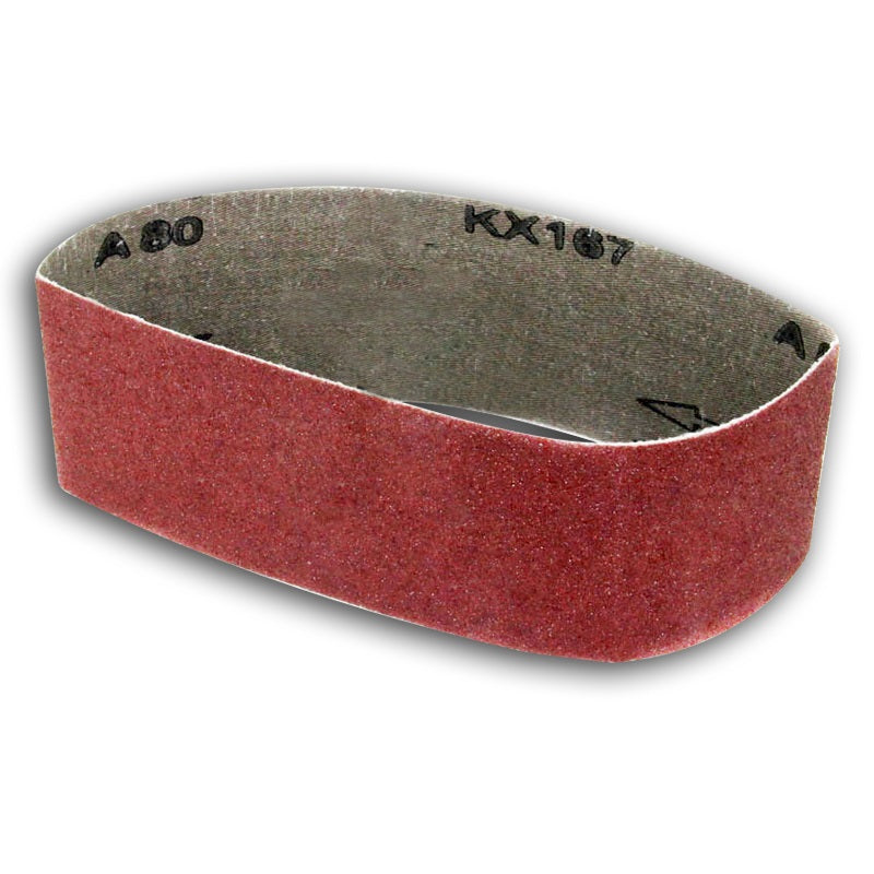 5 Stück 3" x 18" Schleifbänder 75x457mm Körnung 60 80 120 240 Aluminiumoxid