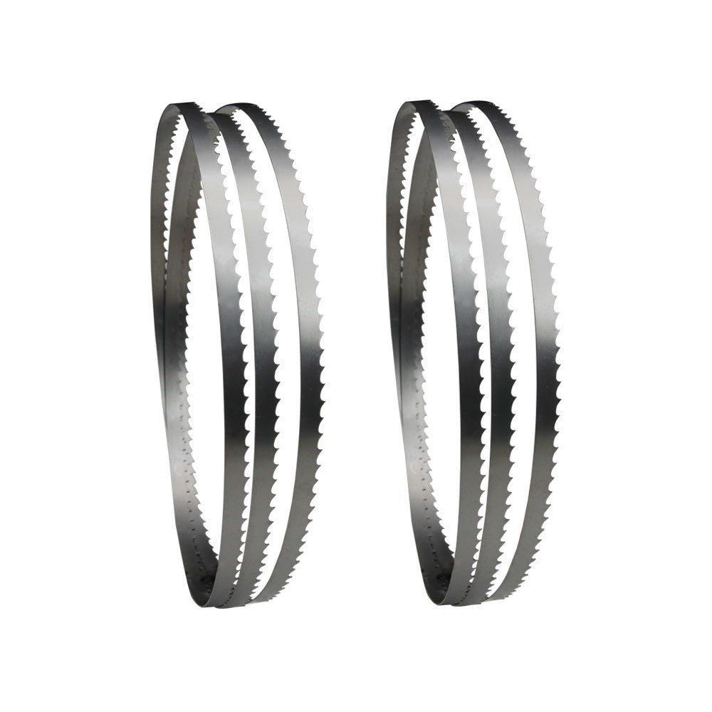 Bandsägeblatt 56'' x 1/4'' 1425 x 6,35 mm 6 TPI, 10 TPI, 14 TPI für 8'' Delta, Draper, Nutool, FOX, Silverline Bandsäge – 2 Stück