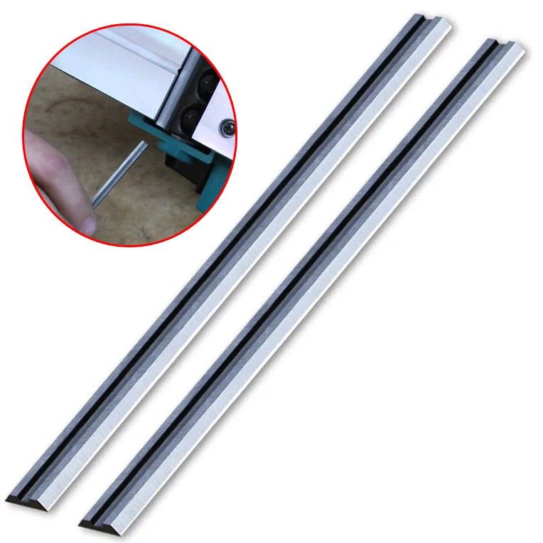3-1/4 Zoll 82 mm umkehrbare TCT-Hobelmesser für Bosch Dewalt Makita – 2er-Pack