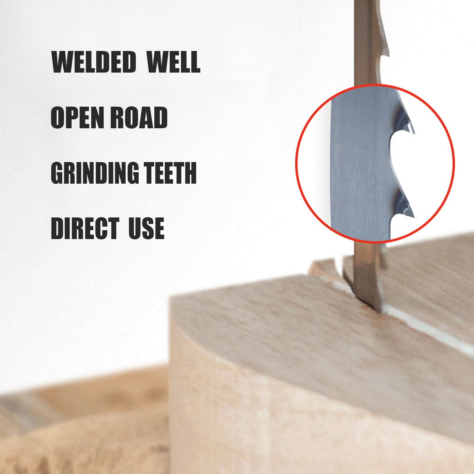 FOXBC 111 Zoll x 3/4 Zoll x 3 TPI Bandsägeblätter für Holzbearbeitung, passend für Rikon 10-324 10-325 10-326 14 Zoll Bandsäge und Grizzly G1538 