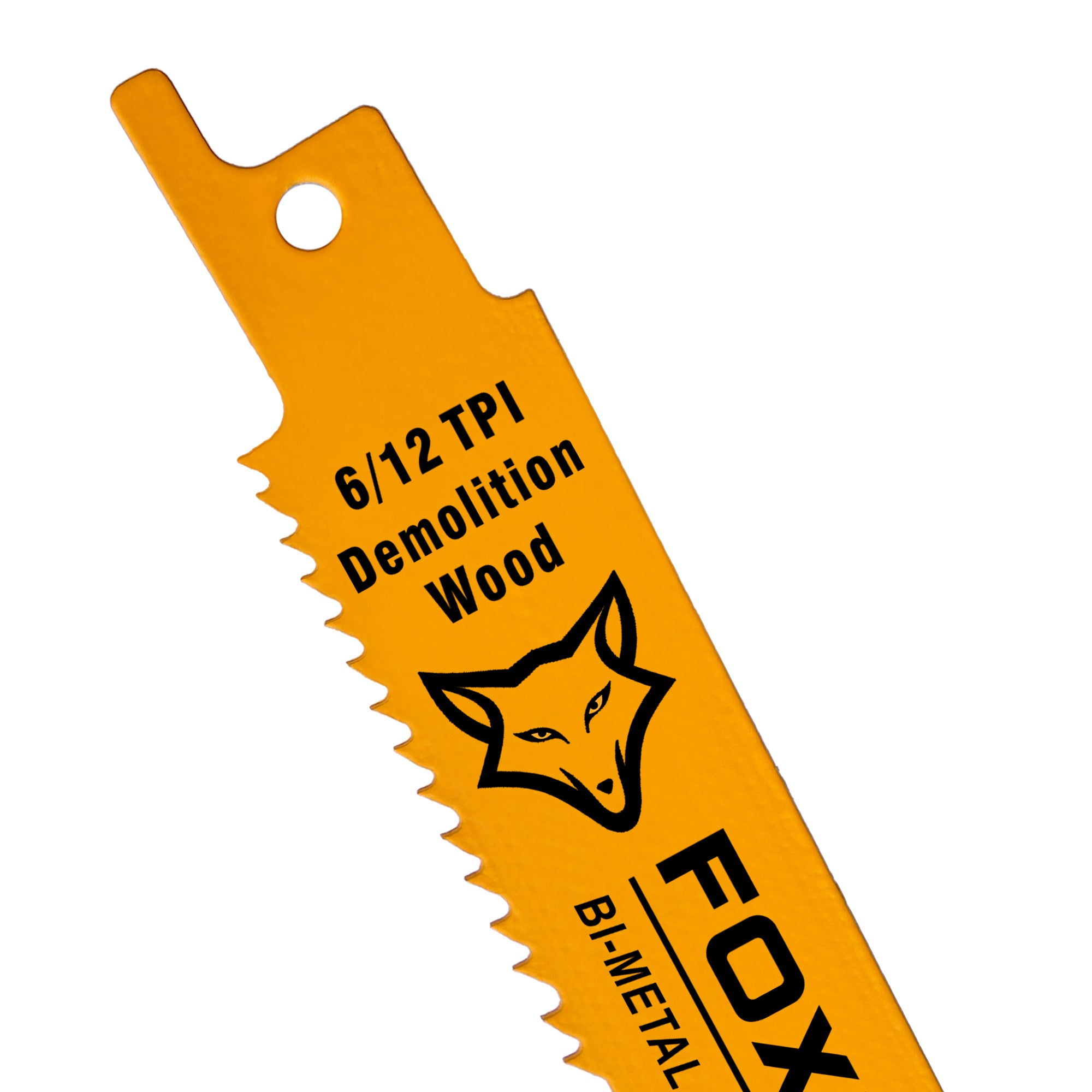 FOXBC 6 Inch 6/12 TPI Demolition Wood Reciprocating Saw