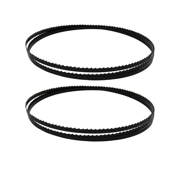 70-1/2-Zoll x 3/16-Zoll x 0,02, 10TPI Carbon-Bandsägeblätter, 2er-Pack