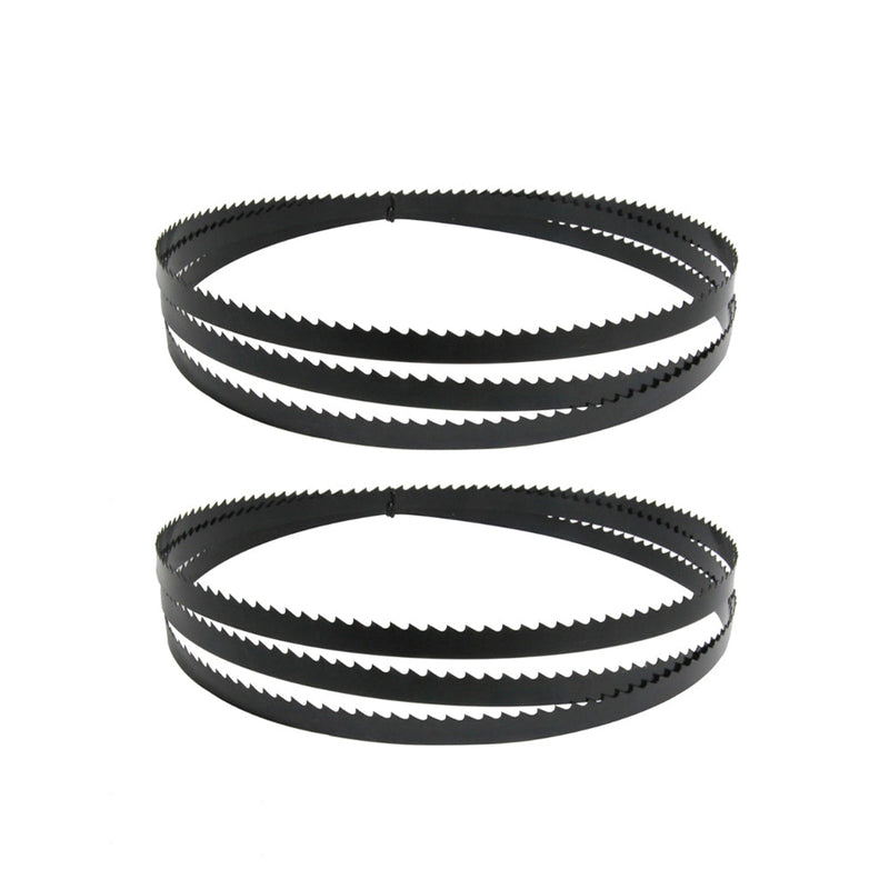 59-1/2-Inch X 3/16-Inch X 0.014, 4 TPI Carbon Band Saw Blades, 2-Pack