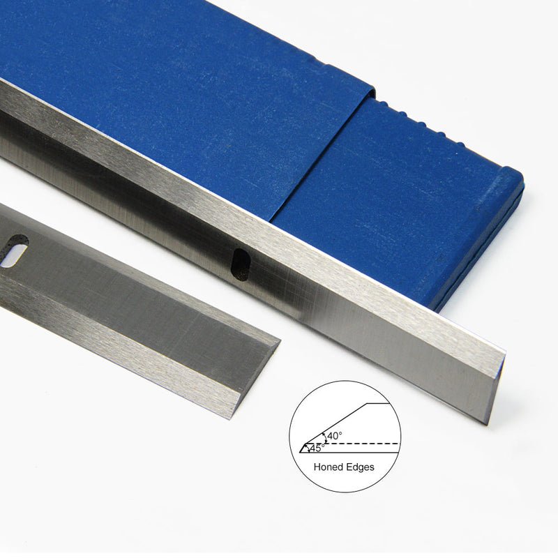 319 x 18,2 x 3,2 mm Hobelmesser für Ryobi PTB02PK Hobel – 2er-Set