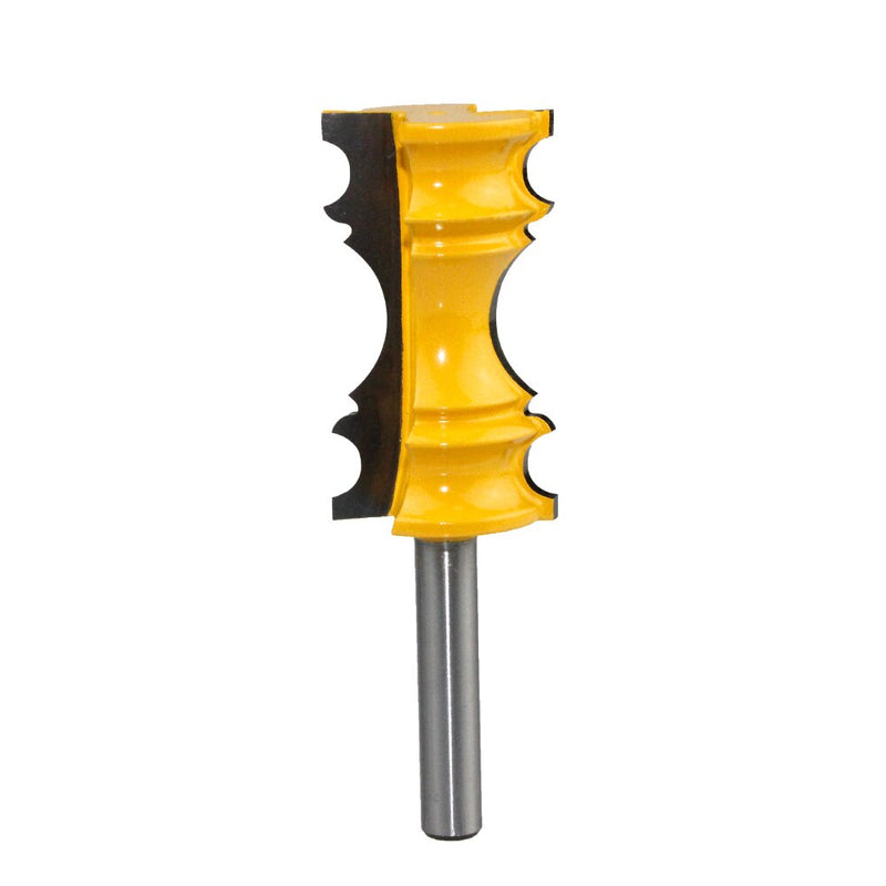 1pc 8mm Shank 12mm 1/2 Elaborate Chair Rail Molding Router Bit Line Knife Tenon Cutter for Woodworking Tools