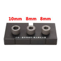 3 in 1 Adjustable Doweling Jig Woodworking Pocket Hole Jig With 8/15mm Drill Bit For Drilling Guide Locator Puncher Tools
