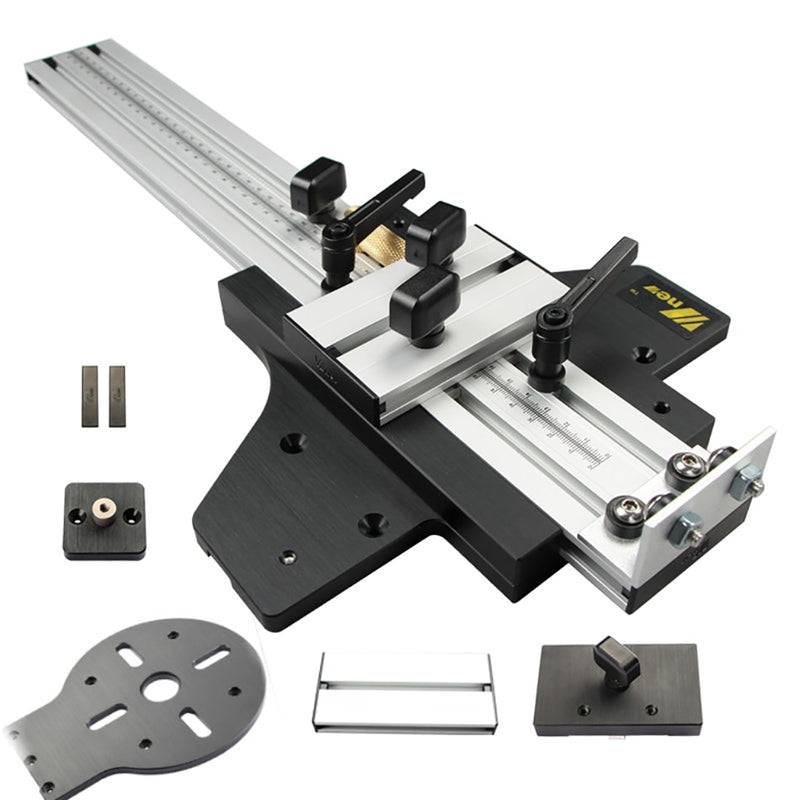 Router Electric Circular Saw Guide Rail Adjustable Engraving Machine Trimming Machine Accessories DIY Woodworking Tools