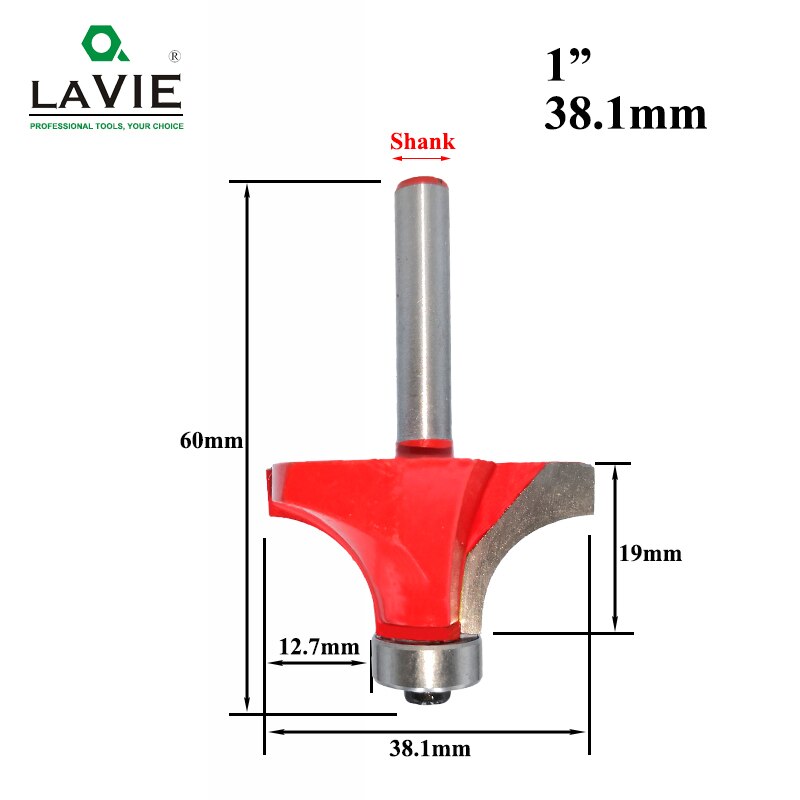 6mm 1/4 Shank Small Corner Round Router Bit for Wood Edging Woodworking Mill Classical Cutter Bit for  MC01035