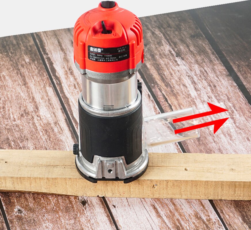 Trimmer-Zubehör, Palm-Router, Kantenführung, Router-Hilfssystempaket, Flip-Chip-Board-Befestigung, Elektrowerkzeug