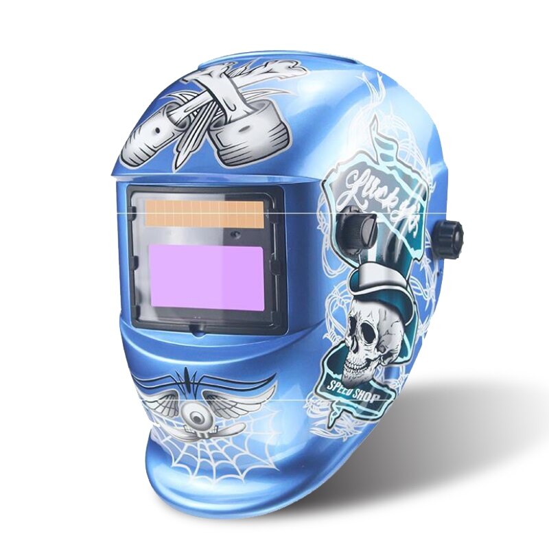 Solar-Schweißmaske, Helm, automatische Verdunkelung, einstellbarer Bereich 4/9–13, MIG, MMA, elektrische Schweißlinse für Schweißmaschine
