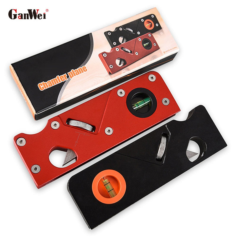 Carbon Steel Woodworking Planer 45 Degree Bevel Wood Trimming Planing Knife With Horizontal Calibrator Woodworking Tools