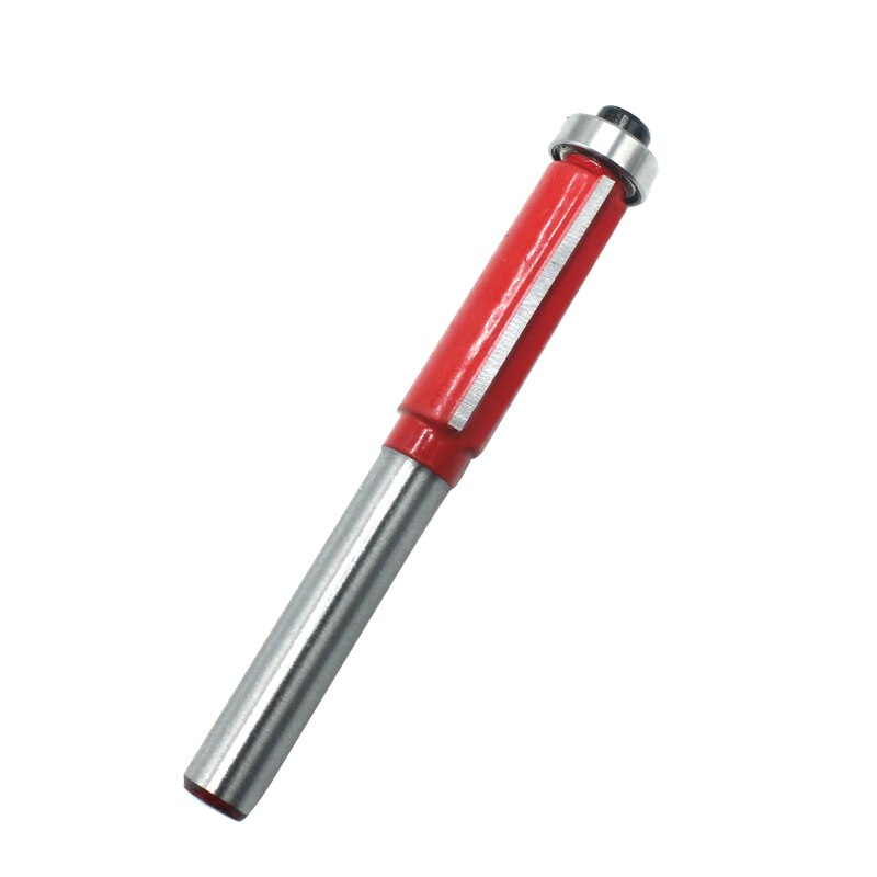 1pc 1/4 Inch Shank 6.35mm Flush Trim Router Bit for Wood Trimming Cutter with Bearing Milling Cutter Woodworking