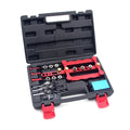 WORKBRO Woodworking Dowel Jig 6/8/10mm Drill Guide Metal Sleeve Wood Drilling Saw Tools Handheld Jigs with Inclined Hole Device