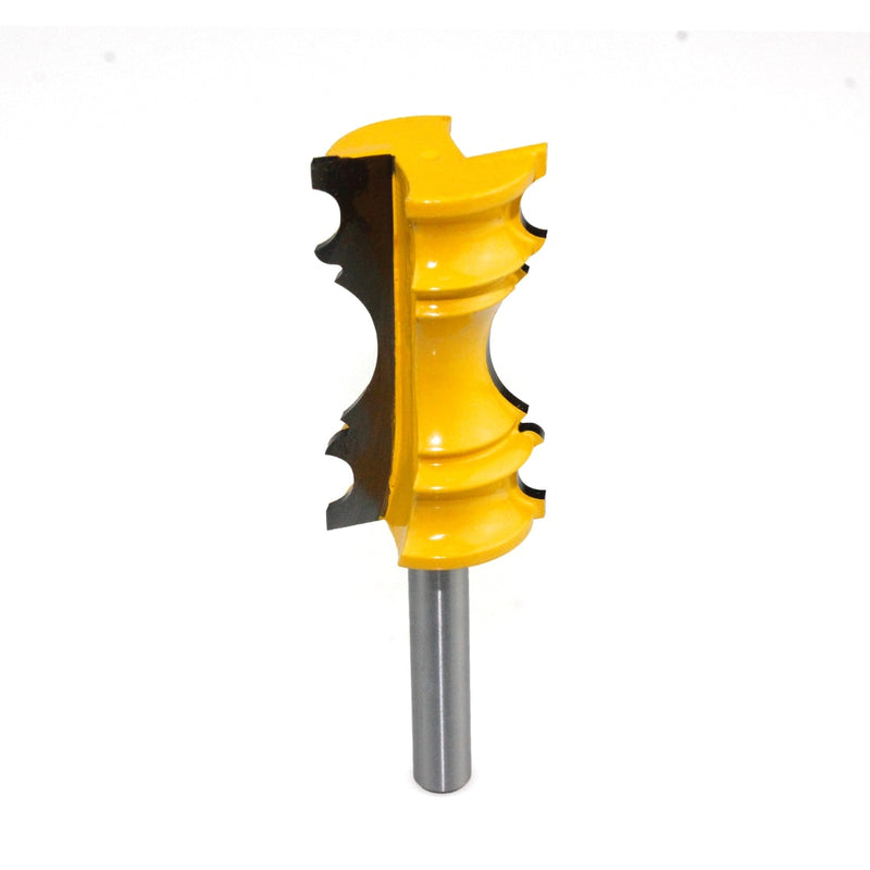 1pc 8mm Shank 12mm 1/2 Elaborate Chair Rail Molding Router Bit Line Knife Tenon Cutter for Woodworking Tools