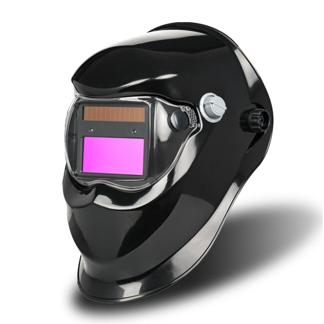 Solar-Schweißmaske, Helm, automatische Verdunkelung, einstellbarer Bereich 4/9–13, MIG, MMA, elektrische Schweißlinse für Schweißmaschine