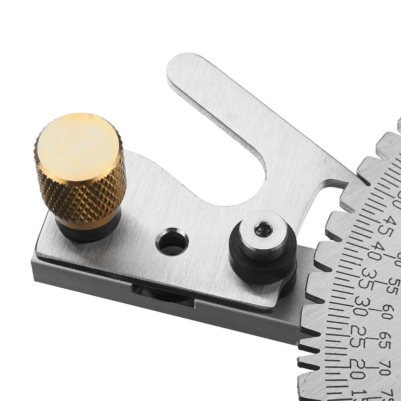 Miter Gauge Assembly Ruler with track Stop Table Saw/Router Miter Gauge Stop Sawing Assembly Ruler Woodworking Tool