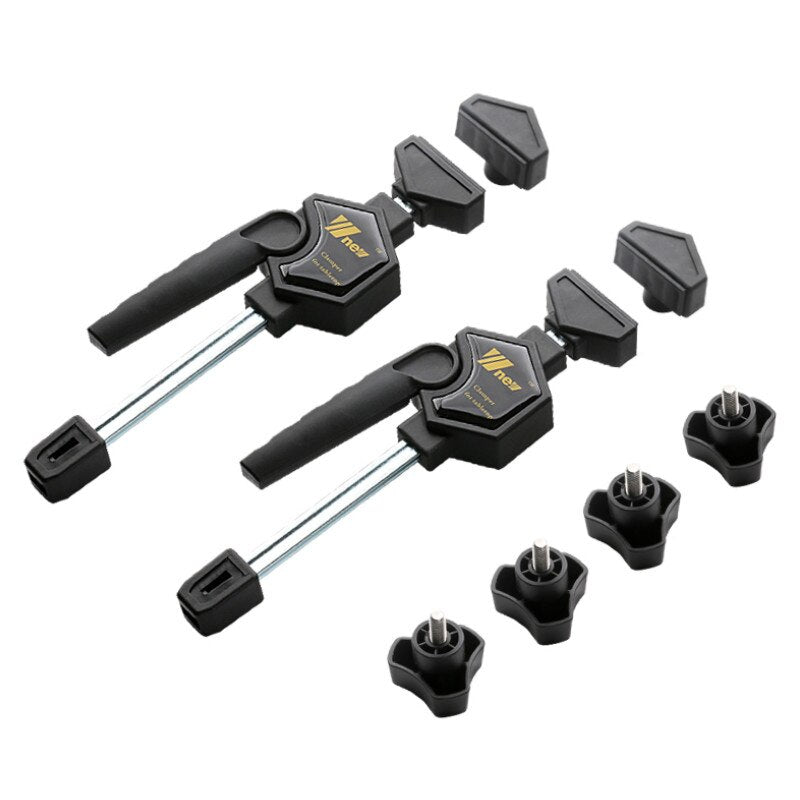 Woodworking Workbench Desktop Clamp Worktable Hole Clamp Wood Working Clamps Working Benches Quick Fixing Clip Tool