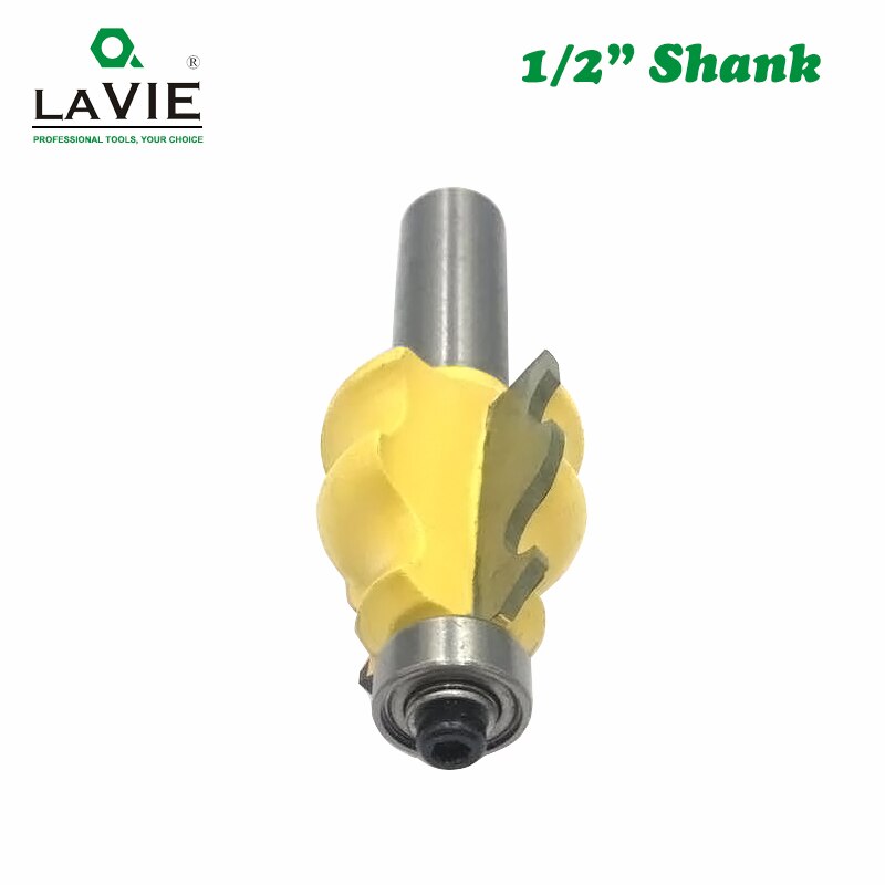 1pc 12mm 1/2 Shank Line Router Bit for Wood Architectural Molding Woodworking Milling Cutter Machine Tools Face