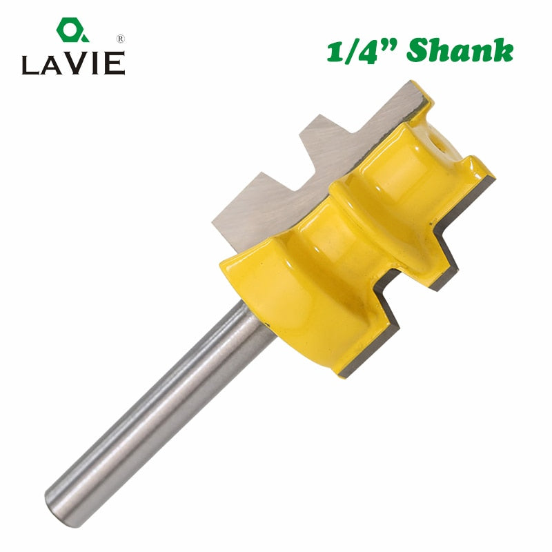 1pc 1/4" 6.35mm Shank Beveling Knife Tenon Trimmer Milling Cutter Mini Tongue Groove Router Bit
