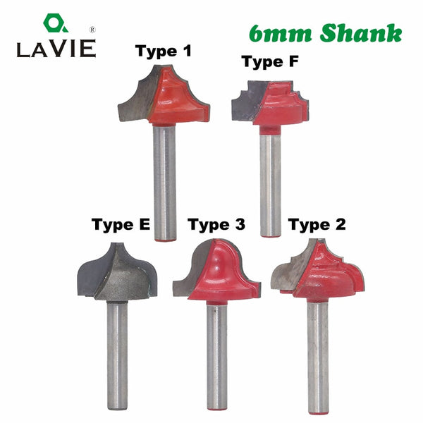 6 mm offenes Ende, Schnitzspitze, Messer-Bit, 3D-Holzbearbeitungseinsatz, Wolframkarbid, CNC-Fräser, Holzschneider MC06004