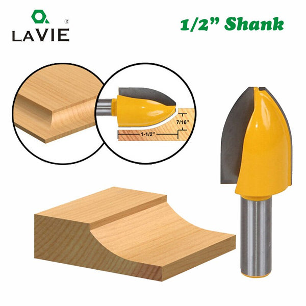 1pc 12mm 1/2 Schaft Vertikale Panel Raised Ogee Bead Router Bit Holzbearbeitung Tür Linie Fräser für Holz werkzeuge