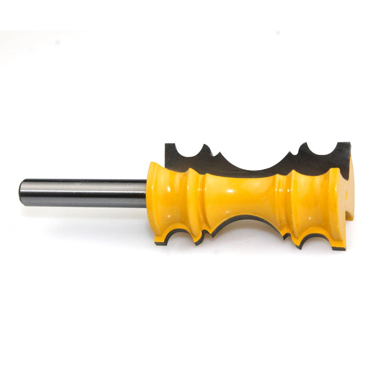 1pc 8mm Shank 12mm 1/2 Elaborate Chair Rail Molding Router Bit Line Knife Tenon Cutter for Woodworking Tools