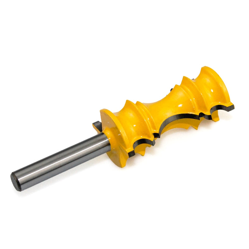 1pc 8mm Shank 12mm 1/2 Elaborate Chair Rail Molding Router Bit Line Knife Tenon Cutter for Woodworking Tools