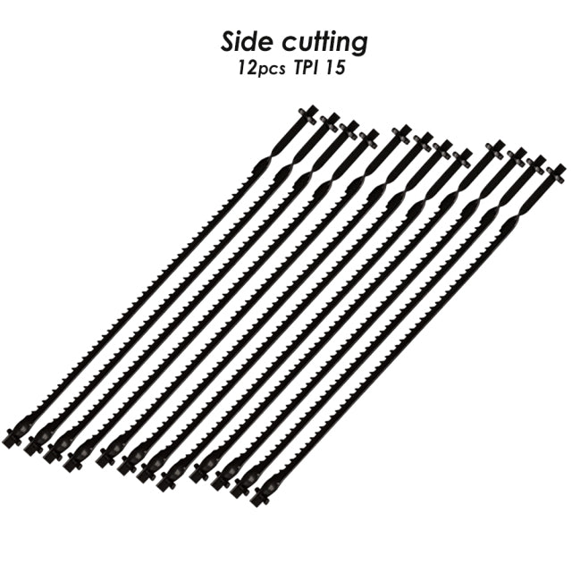 4 Inch Scroll Saw Blade for Dremel Moto-Saw MSSB51 Wood & Plastic Cutting - 12 Pack