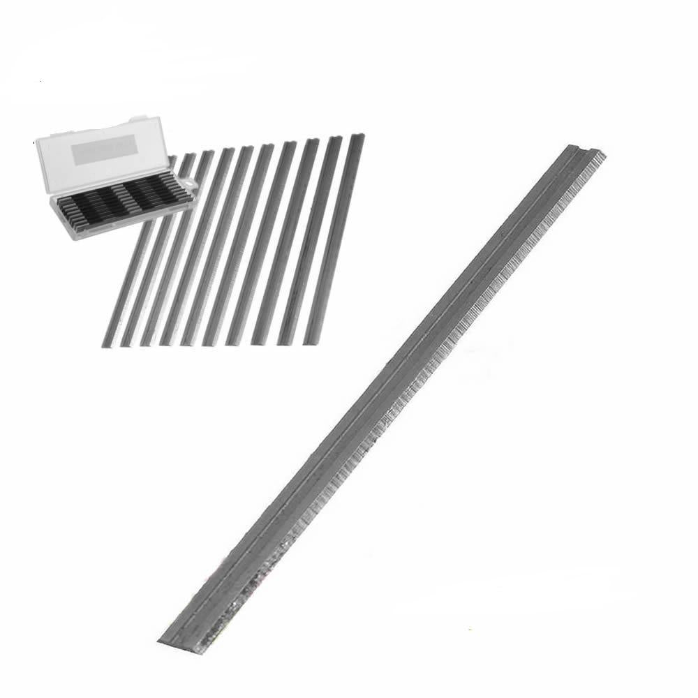 3-1/4" HSS-Hobelmesser für MAKITA, BOSCH, DeWalt, WEN, BLACK &amp; DECKER, Ryobi, Craftsman - 10er-Pack