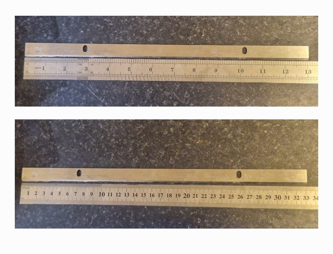 331 x 16,5 x 2 mm Hobelmesser für Vevor M1B-LS-3301 13 Zoll Hobelmaschinen – 2er-Set 