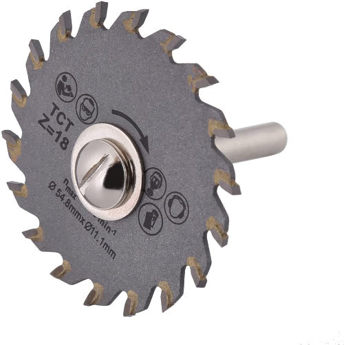 54,8 mm Hartmetall-Kreissägeblätter zum Schneiden von Holz und Metall für Rotationswerkzeuge – 3er-Pack